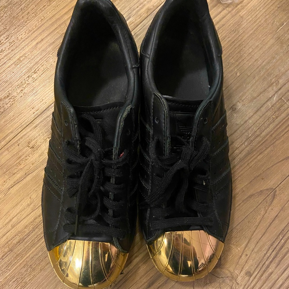 Adidas Gold Shelltop Sneakers